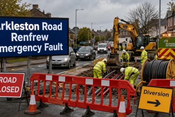 arkleston road renfrew emergency fault