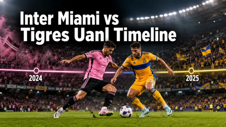 Inter Miami vs Tigres Uanl Timeline: Complete Rivalry Guide With Match History and Key Moments