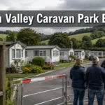 elham valley caravan park eviction