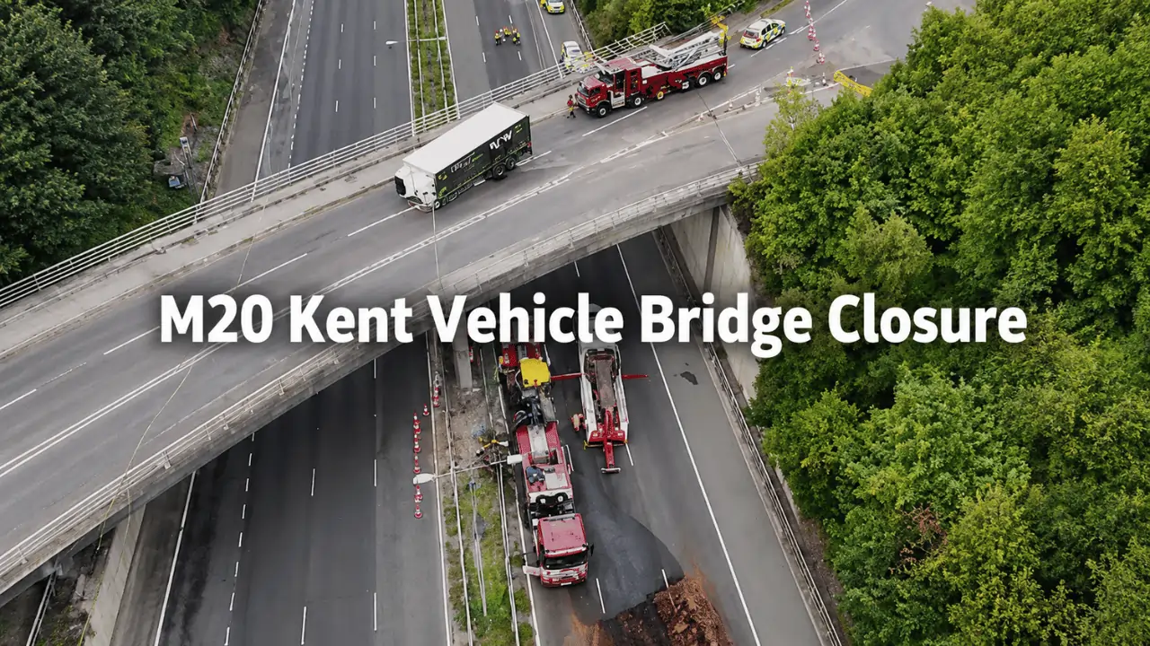 m20 kent vehicle bridge closure