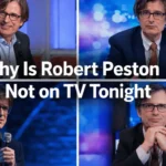 why is robert peston not on tv tonight