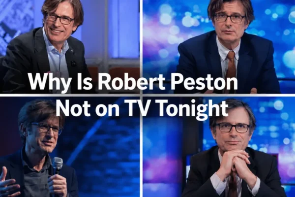 why is robert peston not on tv tonight