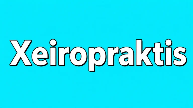 Xeiropraktis: Complete Guide to Chiropractic Care, Spinal Health, Benefits, Safety, and Treatment